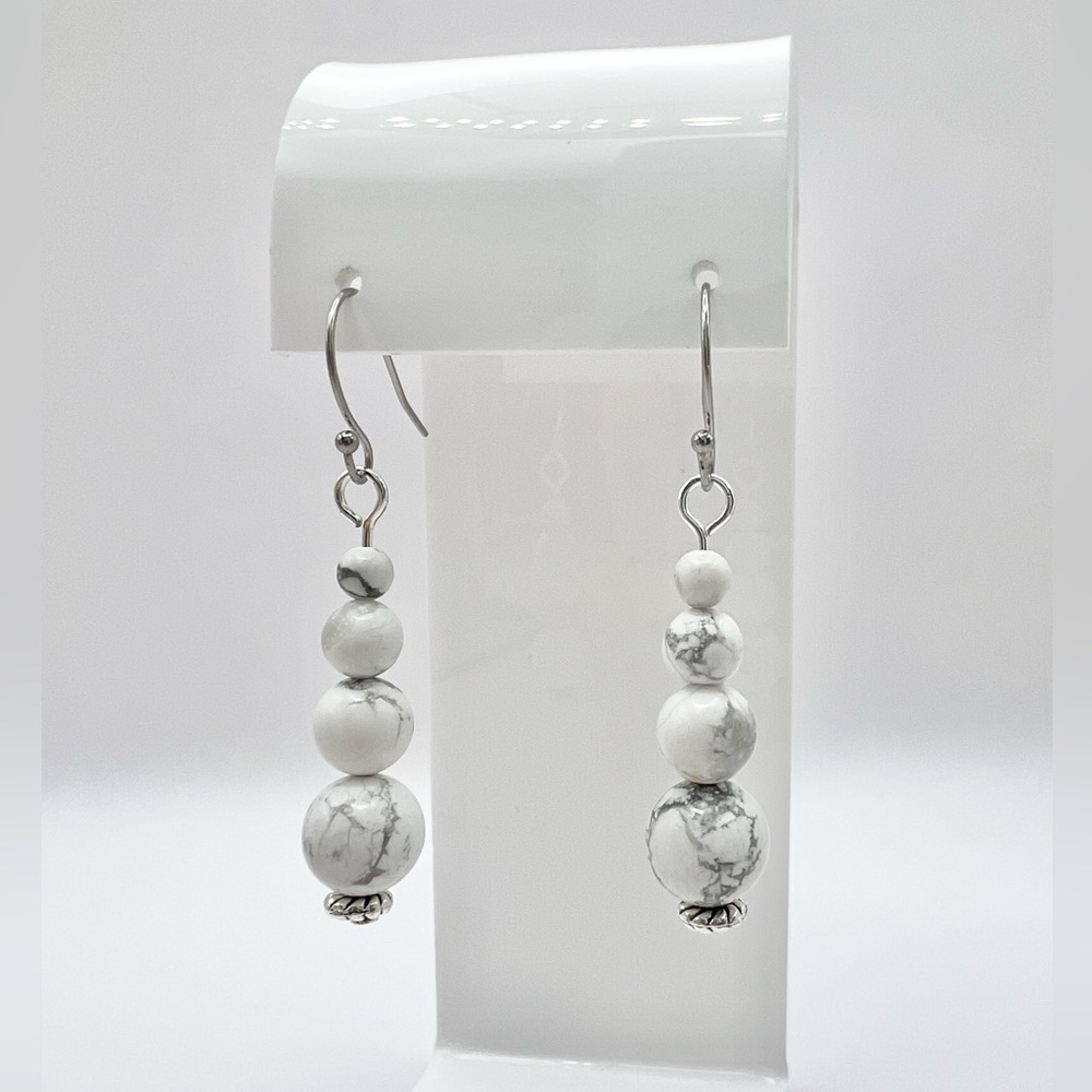 HOWLITE EARRINGS